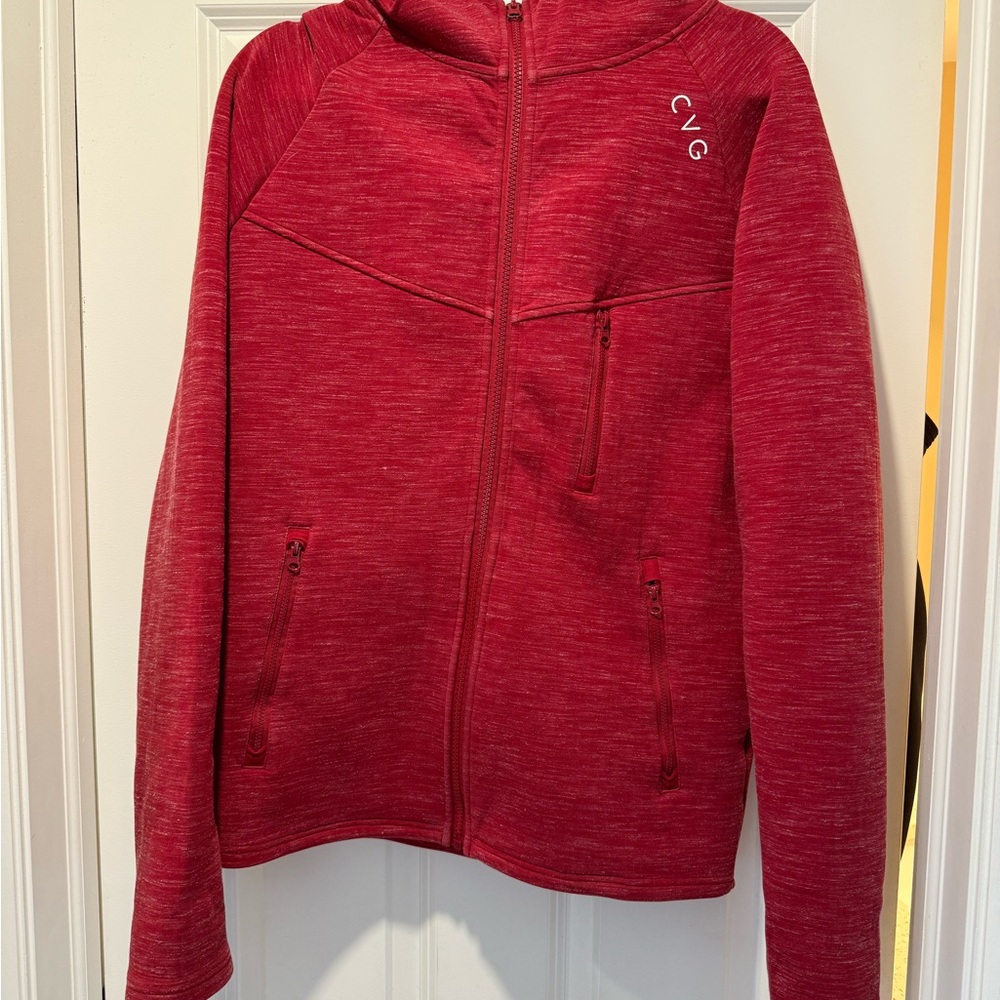 Constantly Varied Gear Heather Red full zip sweatshirt/jacket